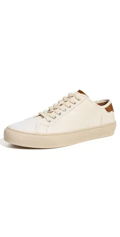 Allen Edmonds Jones Leather Sneakers White | Thumbnail 1 Allen Edmonds Jones Leather Sneakers White | Thumbnail 1