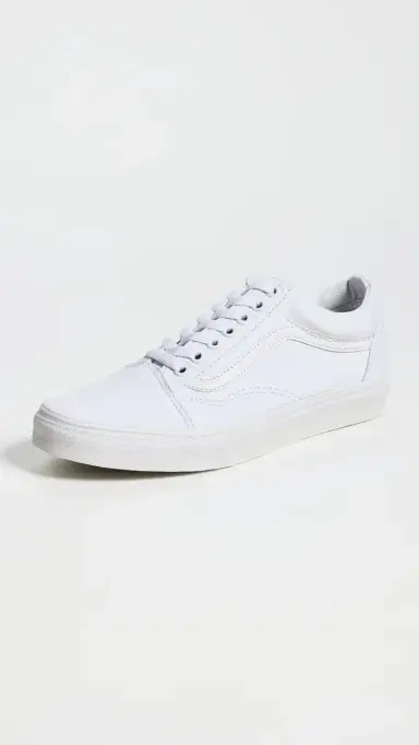 Vans Old Skool Unisex Sneakers True White M 14 | Thumbnail 2 Vans Old Skool Unisex Sneakers True White M 14 | Thumbnail 2