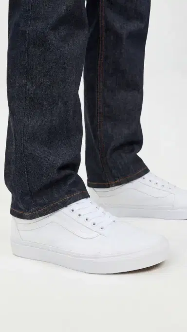 Vans Old Skool Unisex Sneakers True White M 14 | Thumbnail 4 Vans Old Skool Unisex Sneakers True White M 14 | Thumbnail 4