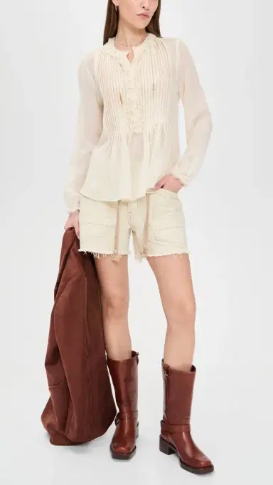 Free People Moxie Shorts White 27 | Thumbnail 5 Free People Moxie Shorts White 27 | Thumbnail 5
