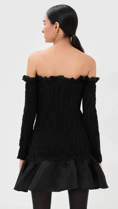 Kika Vargas Dot Dress Black 2 | Thumbnail 4 Kika Vargas Dot Dress Black 2 | Thumbnail 4