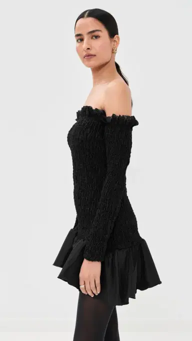 Kika Vargas Dot Dress Black 2 | Thumbnail 5 Kika Vargas Dot Dress Black 2 | Thumbnail 5