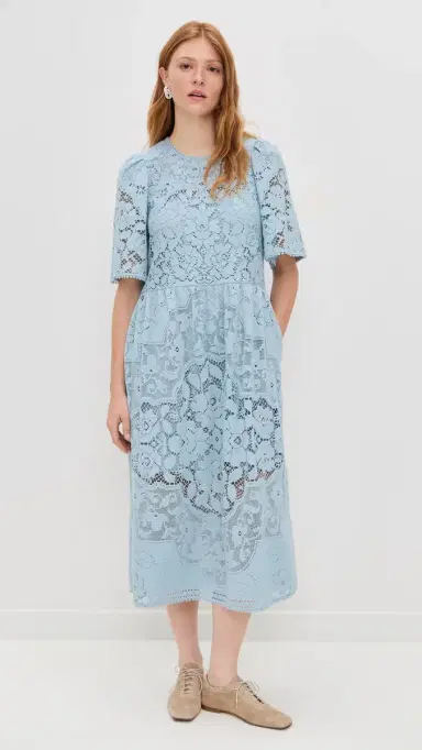 Sea Arianna ace Midi Dress Blue | Thumbnail 2 Sea Arianna ace Midi Dress Blue | Thumbnail 2
