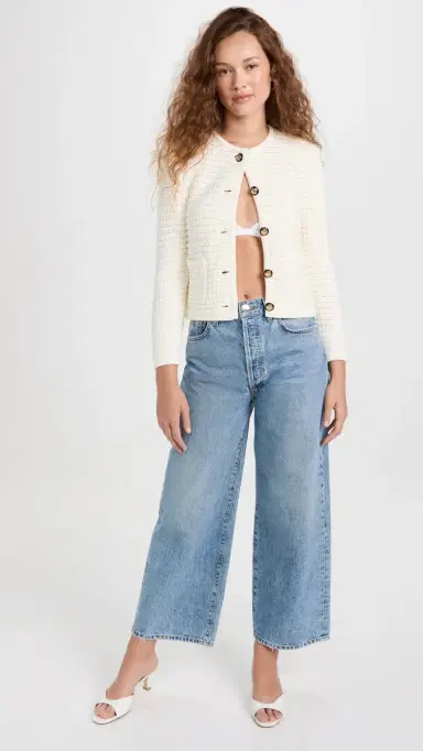 Ba&sh Gaspard Cardigan Ecru 3 | Thumbnail 5 Ba&sh Gaspard Cardigan Ecru 3 | Thumbnail 5