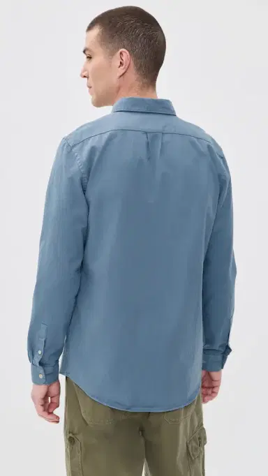 PS Paul Smith ong Sleeve Regular Fit Shirt Green-Blue | Thumbnail 3 PS Paul Smith ong Sleeve Regular Fit Shirt Green-Blue | Thumbnail 3