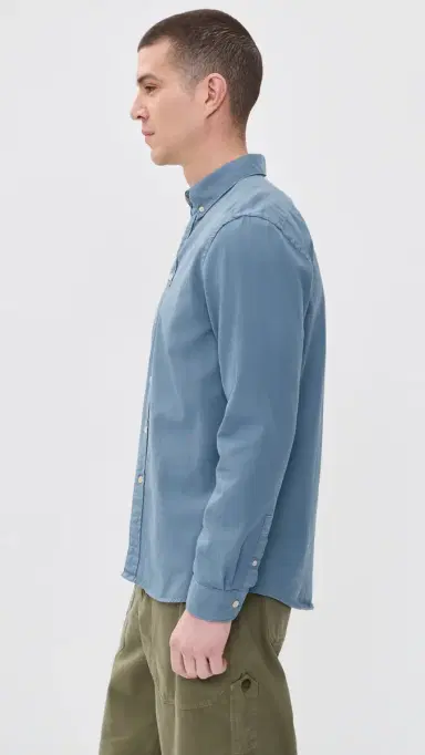 PS Paul Smith ong Sleeve Regular Fit Shirt Green-Blue | Thumbnail 4 PS Paul Smith ong Sleeve Regular Fit Shirt Green-Blue | Thumbnail 4
