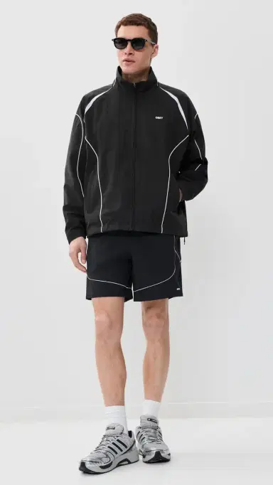 Obey Practice Windbreaker Black | Thumbnail 5 Obey Practice Windbreaker Black | Thumbnail 5