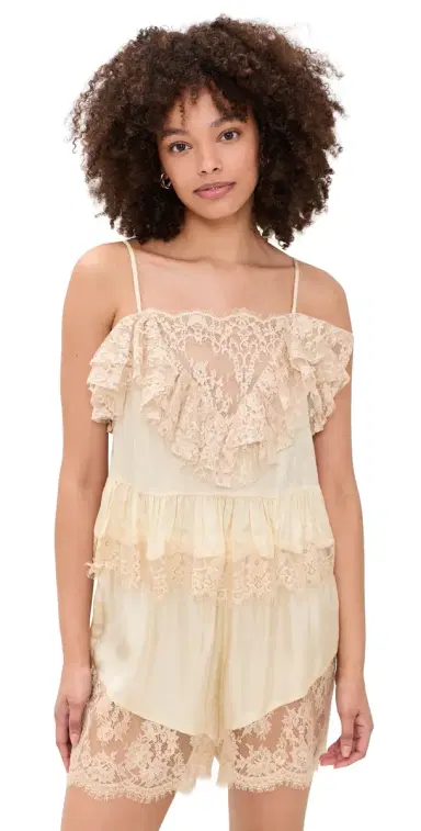 Sea Ethel Camisole Top Butter | Thumbnail 1 Sea Ethel Camisole Top Butter | Thumbnail 1