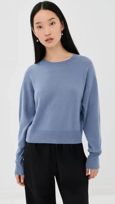 Le Kasha Menorca Cashmere Sweater Ocean Blue | Thumbnail 2 Le Kasha Menorca Cashmere Sweater Ocean Blue | Thumbnail 2