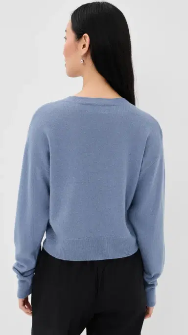 Le Kasha Menorca Cashmere Sweater Ocean Blue | Thumbnail 3 Le Kasha Menorca Cashmere Sweater Ocean Blue | Thumbnail 3