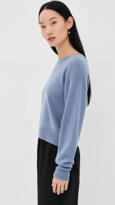 Le Kasha Menorca Cashmere Sweater Ocean Blue | Thumbnail 4 Le Kasha Menorca Cashmere Sweater Ocean Blue | Thumbnail 4