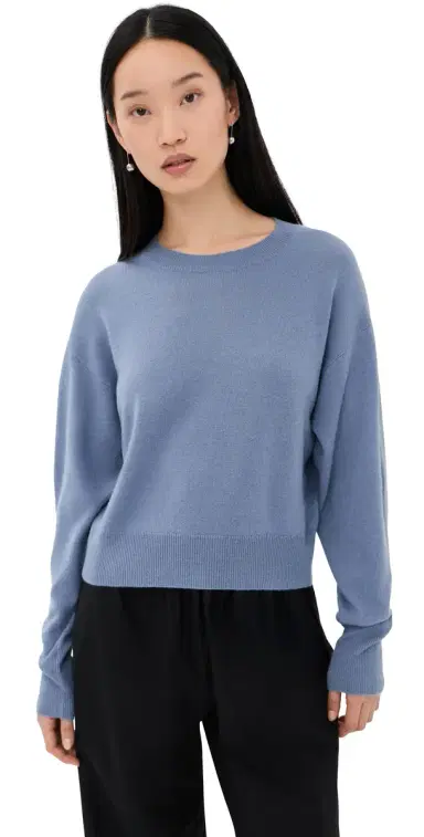 Le Kasha Menorca Cashmere Sweater Ocean Blue | Thumbnail 1 Le Kasha Menorca Cashmere Sweater Ocean Blue | Thumbnail 1
