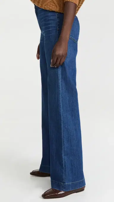 Askk NY Brighton Wide Leg Jeans Mercury 24 | Thumbnail 4 Askk NY Brighton Wide Leg Jeans Mercury 24 | Thumbnail 4