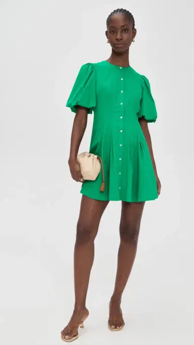 Shoshanna Angie Dress Spring Green | Thumbnail 5 Shoshanna Angie Dress Spring Green | Thumbnail 5