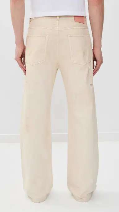 Acne Studios 2021 Loose Fit Jeans White | Thumbnail 3 Acne Studios 2021 Loose Fit Jeans White | Thumbnail 3
