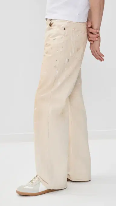 Acne Studios 2021 Loose Fit Jeans White | Thumbnail 4 Acne Studios 2021 Loose Fit Jeans White | Thumbnail 4