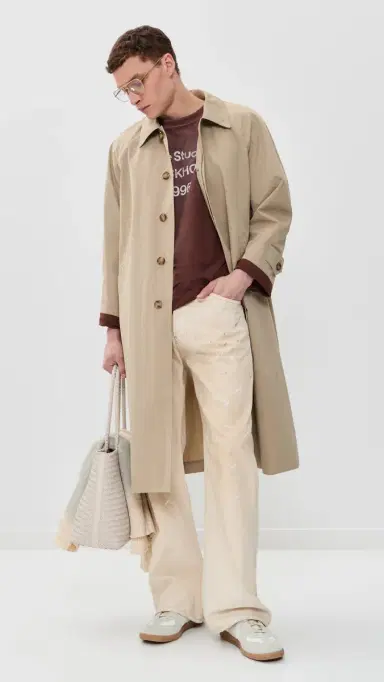 Acne Studios 2021 Loose Fit Jeans White | Thumbnail 5 Acne Studios 2021 Loose Fit Jeans White | Thumbnail 5