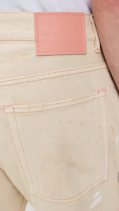 Acne Studios 2021 Loose Fit Jeans White | Thumbnail 6 Acne Studios 2021 Loose Fit Jeans White | Thumbnail 6