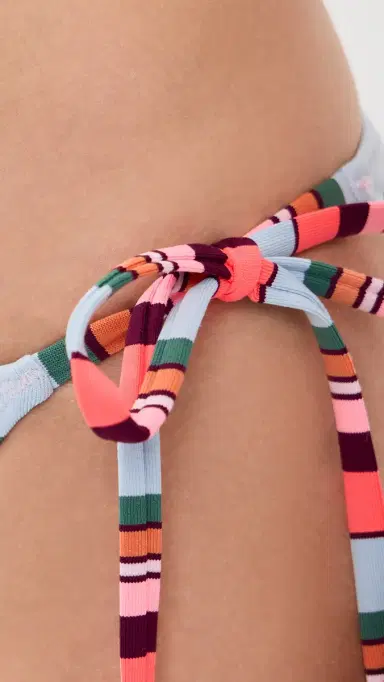 lemlem Rekka String Bikini Bottoms Poppy Sunset | Thumbnail 5 lemlem Rekka String Bikini Bottoms Poppy Sunset | Thumbnail 5