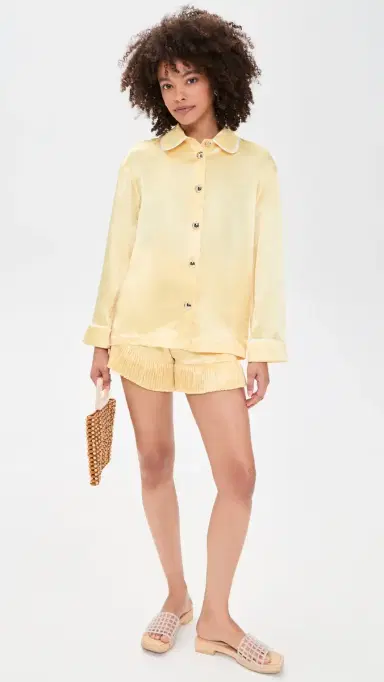 MAUDE CLUB arsh Shorts Butter Yellow | Thumbnail 5 MAUDE CLUB arsh Shorts Butter Yellow | Thumbnail 5