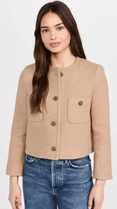 Ba&sh Meredith Jacket Camel 1 | Thumbnail 2 Ba&sh Meredith Jacket Camel 1 | Thumbnail 2