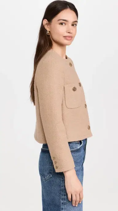 Ba&sh Meredith Jacket Camel 1 | Thumbnail 4 Ba&sh Meredith Jacket Camel 1 | Thumbnail 4