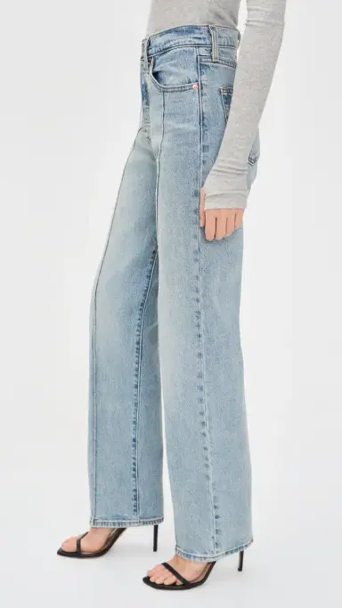 Levi's Ribcage Full Length Jeans What Now Psk | Thumbnail 4 Levi's Ribcage Full Length Jeans What Now Psk | Thumbnail 4