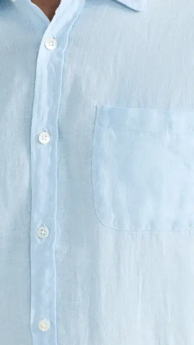 Portuguese Flannel Linen Shirt ky | Thumbnail 6 Portuguese Flannel Linen Shirt ky | Thumbnail 6