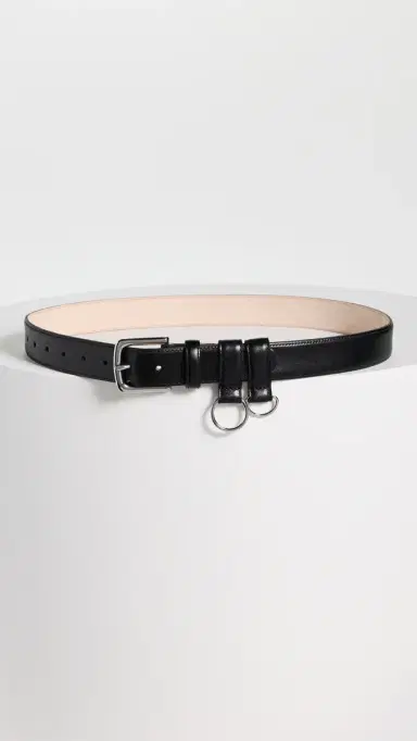Tibi Classic Ring Hardware Leather Belt | Thumbnail 2 Tibi Classic Ring Hardware Leather Belt | Thumbnail 2