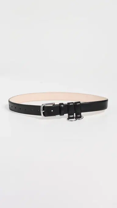 Tibi Classic Ring Hardware Leather Belt | Thumbnail 6 Tibi Classic Ring Hardware Leather Belt | Thumbnail 6