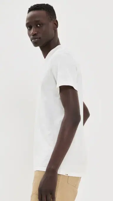 Taylor Stitch Cotton Hemp Crewneck Tee Natural | Thumbnail 4 Taylor Stitch Cotton Hemp Crewneck Tee Natural | Thumbnail 4