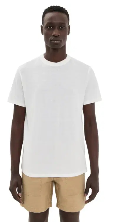 Taylor Stitch Cotton Hemp Crewneck Tee Natural | Thumbnail 1 Taylor Stitch Cotton Hemp Crewneck Tee Natural | Thumbnail 1