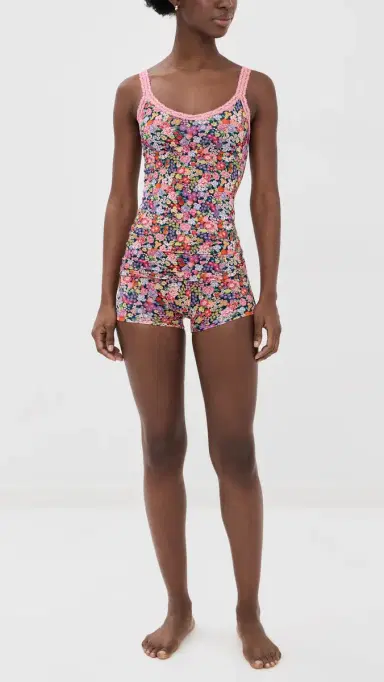 Stripe & Stare Women's Boxers Botanic Bloom | Thumbnail 5 Stripe & Stare Women's Boxers Botanic Bloom | Thumbnail 5