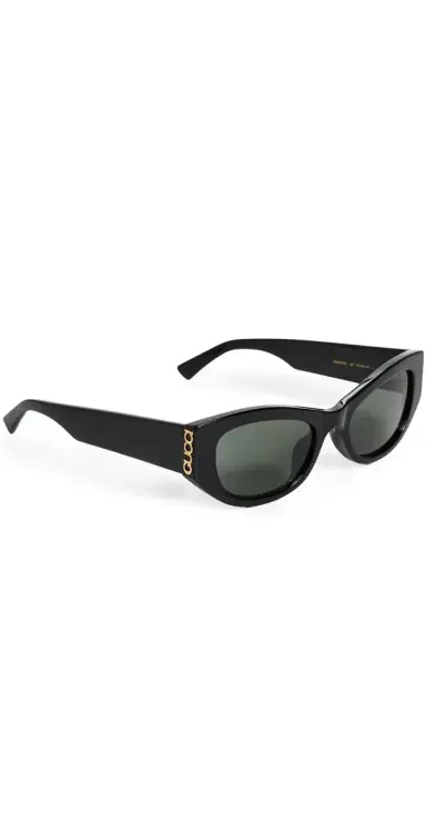 Gucci Signoria Sunglasses Black-Black-Grey One Size | Thumbnail 1 Gucci Signoria Sunglasses Black-Black-Grey One Size | Thumbnail 1