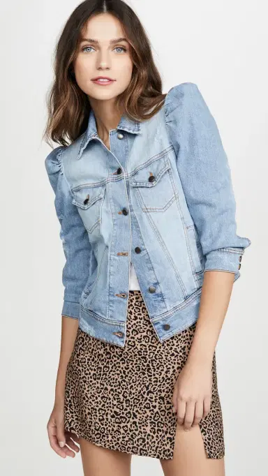 Retrofête Ada Denim Jacket Light Blue Stone XL | Thumbnail 2 Retrofête Ada Denim Jacket Light Blue Stone XL | Thumbnail 2