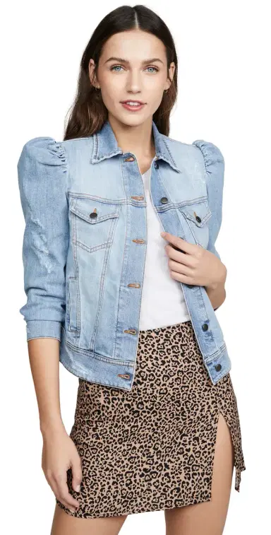 Retrofête Ada Denim Jacket Light Blue Stone XL | Thumbnail 1 Retrofête Ada Denim Jacket Light Blue Stone XL | Thumbnail 1