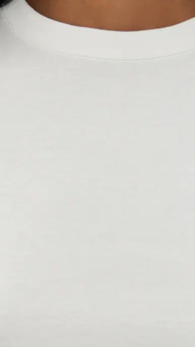 DL1961 Shrunken Tee white (knit) L | Thumbnail 6 DL1961 Shrunken Tee white (knit) L | Thumbnail 6