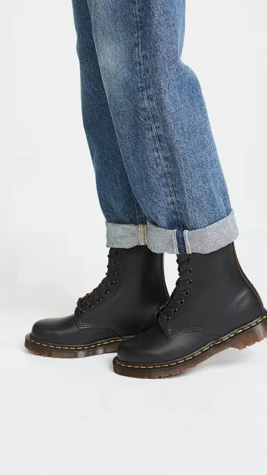 Dr. Martens 1460 Vintage 8 Eye Unisex Boots Black | Thumbnail 3 Dr. Martens 1460 Vintage 8 Eye Unisex Boots Black | Thumbnail 3