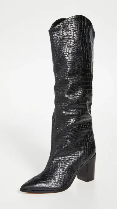Schutz Maryana Block Boots Black | Thumbnail 2 Schutz Maryana Block Boots Black | Thumbnail 2