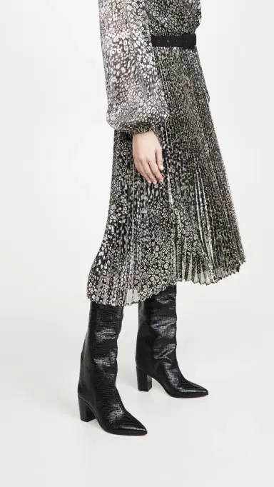 Schutz Maryana Block Boots Black | Thumbnail 3 Schutz Maryana Block Boots Black | Thumbnail 3