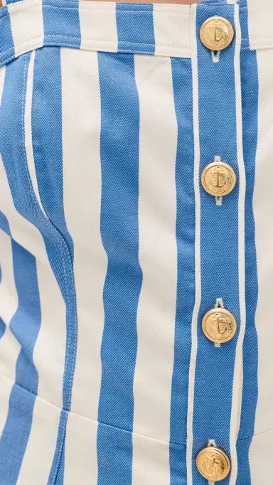 Saylor Loulou Romper Blue/Crème | Thumbnail 6 Saylor Loulou Romper Blue/Crème | Thumbnail 6