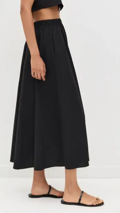 LE BOP Martha Poplin Skirt Black L | Thumbnail 4 LE BOP Martha Poplin Skirt Black L | Thumbnail 4