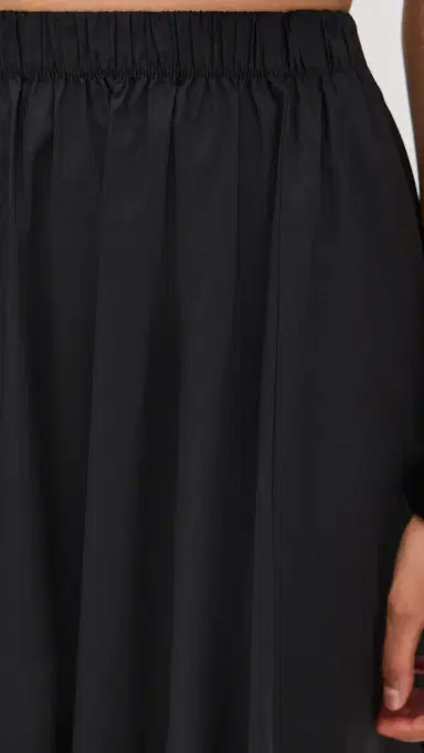 LE BOP Martha Poplin Skirt Black L | Thumbnail 6 LE BOP Martha Poplin Skirt Black L | Thumbnail 6