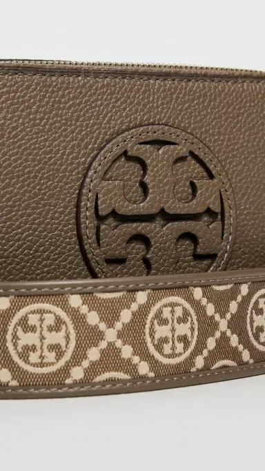 Tory Burch Miller Mini Crossbody Bag Wild Mushroom One Size | Thumbnail 5 Tory Burch Miller Mini Crossbody Bag Wild Mushroom One Size | Thumbnail 5