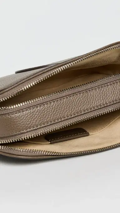 Tory Burch Miller Mini Crossbody Bag Wild Mushroom One Size | Thumbnail 6 Tory Burch Miller Mini Crossbody Bag Wild Mushroom One Size | Thumbnail 6