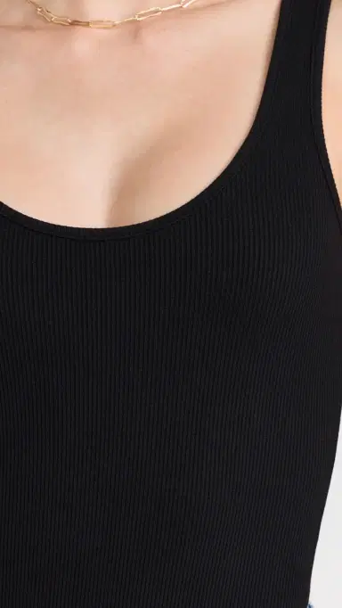 L'Agence Nica Scoop Neck Tank Thong Bodysuit Black | Thumbnail 6 L'Agence Nica Scoop Neck Tank Thong Bodysuit Black | Thumbnail 6