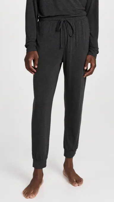 Eberjey Henry Modal ong Pajamas Set Charcoal Heather | Thumbnail 5 Eberjey Henry Modal ong Pajamas Set Charcoal Heather | Thumbnail 5