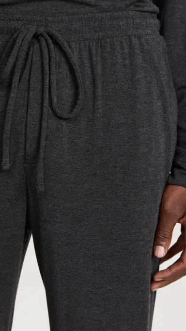 Eberjey Henry Modal ong Pajamas Set Charcoal Heather | Thumbnail 6 Eberjey Henry Modal ong Pajamas Set Charcoal Heather | Thumbnail 6