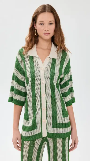 Seven Wonders Ziggy Top Emerald/Sand | Thumbnail 2 Seven Wonders Ziggy Top Emerald/Sand | Thumbnail 2