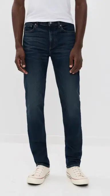 Faherty Stretch Terry Indigo 5 Pocket Jeans 32 Belmar Coast Wash 32 | Thumbnail 2 Faherty Stretch Terry Indigo 5 Pocket Jeans 32 Belmar Coast Wash 32 | Thumbnail 2
